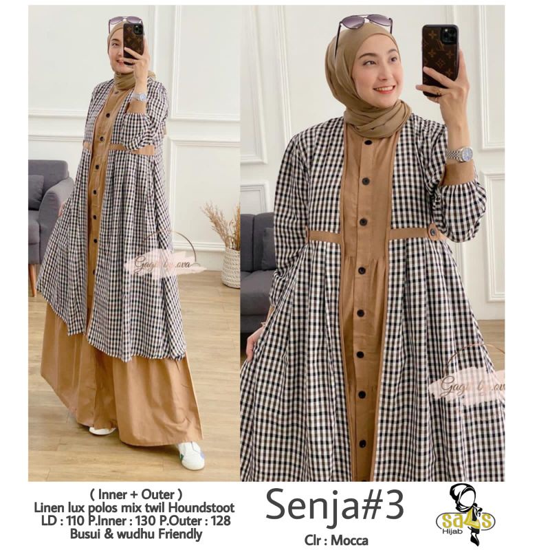 Senja Dress 2in1 by Gamis Muslim Original Busui