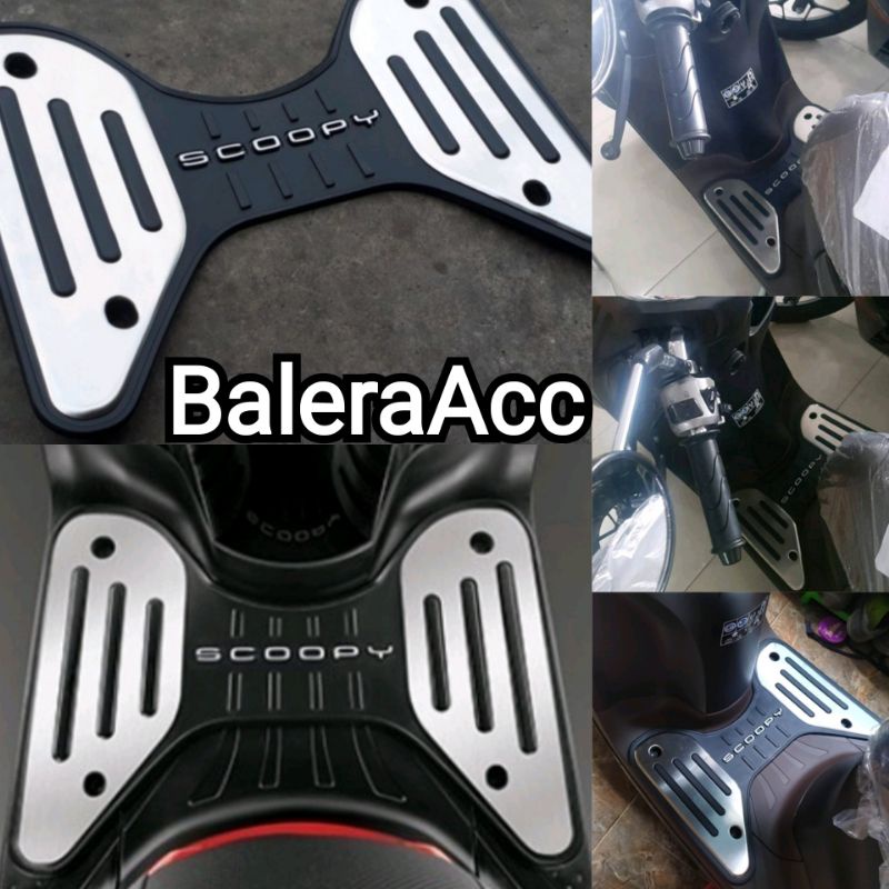 Bordes karpet pijakan kaki NEW SCOOPY 2021 - 2022 - 2023 original Honda AHM