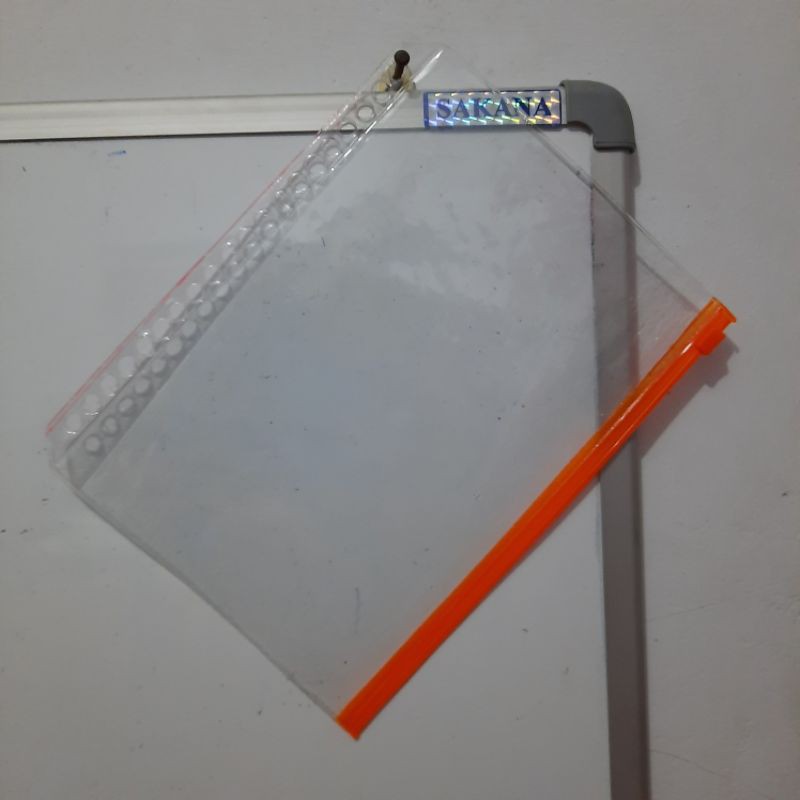 

SALE Zipper Pocket Ziplock Binder Multifungsi Multiring Transparan Reject A6 6ring A5 20ring B5 26ring