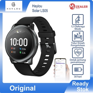 Haylou LS05 Solar Smartwatch Jam Tangan Global Bluetooth 5 12 Sports