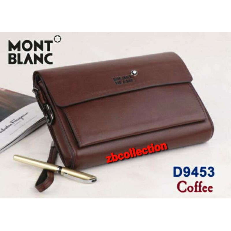 HandBag Mont Blanc Tangan Clutch Kartu pria/wanita D9453 import