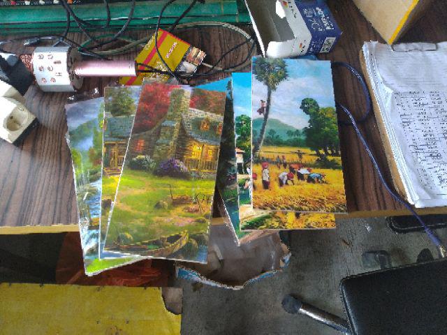 Hiasan Dinding Poster Kayu Al-203