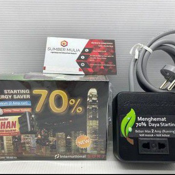 PENGHEMAT LISTRIK INTERNATIONAL SORJ 2A / AUTOSTART INTERNASIONAL 2A ANTI JEGLEK SLOW / AUTO START