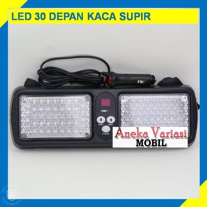 LAMPU DEPAN KACA SUPIR LED 30 DEPAN KACA SUPIR VARIASI MOBIL
