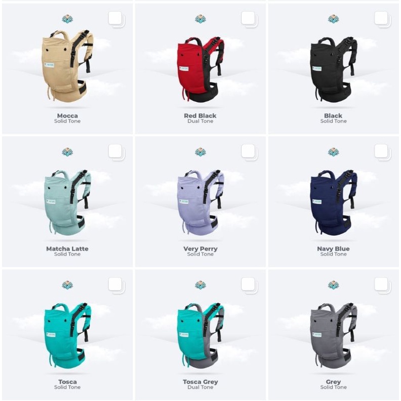 Gendongan SSC M Shape Bayiku id - Activa Mark II