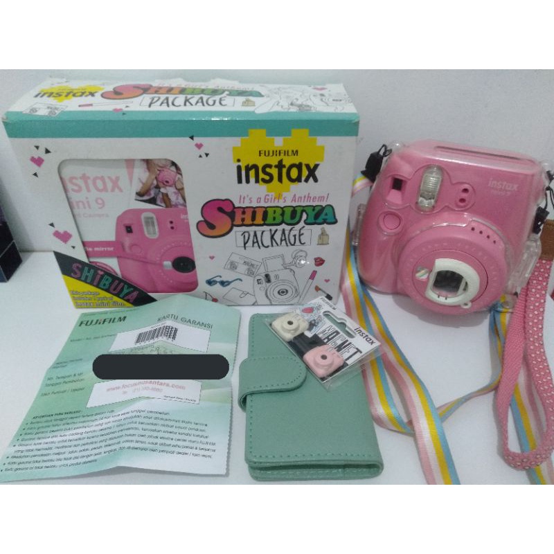 INSTAX MINI 9 (PRELOVED / SECOND) polaroid kamera