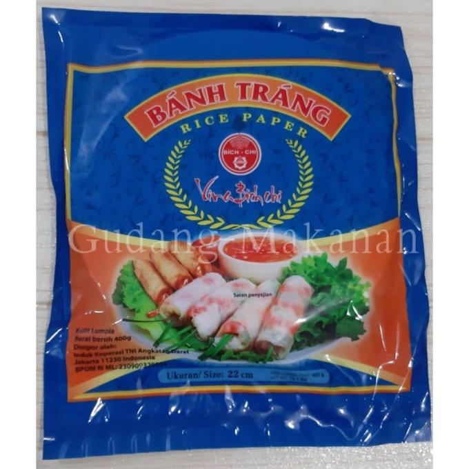 

[COD] Kulit Lumpia Vietnam 400gr Banh Trang Rice Paper 22cm [COD]