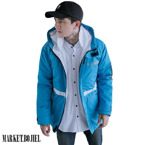 JACKET PRIA - JAKET MUSIM DINGIN PRIA WATERPROOF  BAHAN PARASUT TEBAL ANTI AIR - JAKET OUTDOOR COWOK