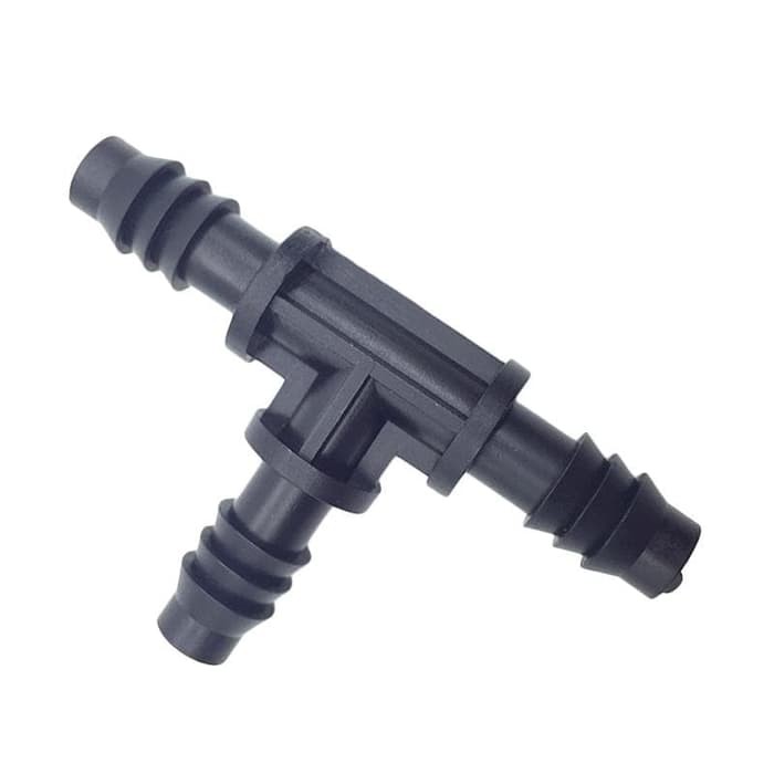 Unik Connector Tee Selang PE 11 mm / Konektor T Selang PE 11 mm Murah