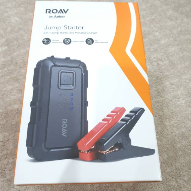 ANKER ROAV CAR JUMP STARTER BNIB ORIGINAL bisa juga untuk powerbank dan dilengkapi senter Led