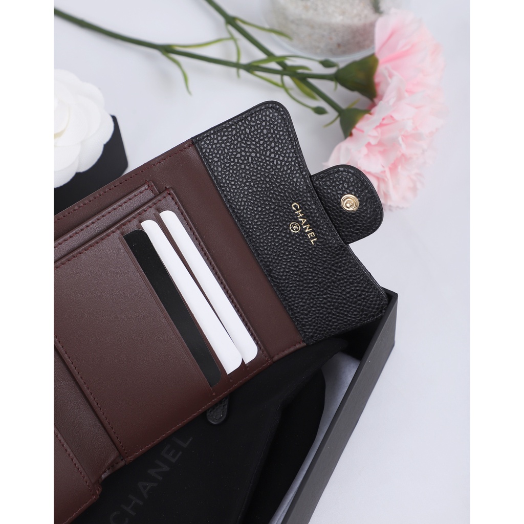 super premium dompet COCO classic small flap wallet