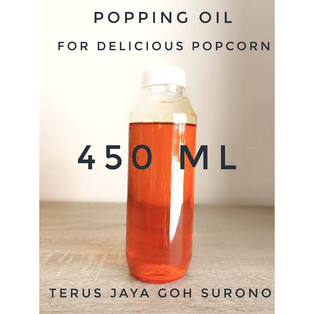 

Popping Oil Minyak Khusus Popcorn 450ml