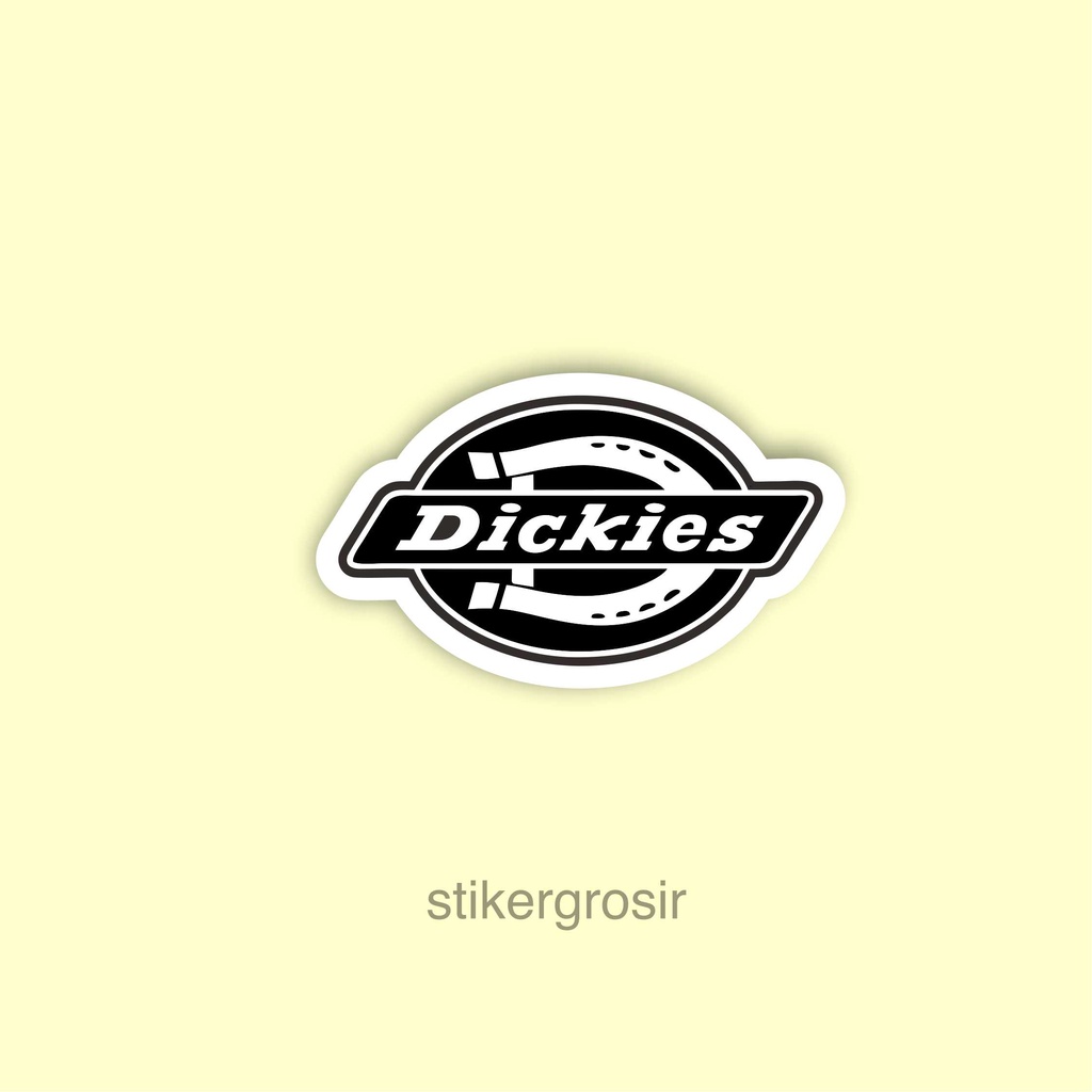

Stiker Sticker Dickies Black White Case Phone Logo Brand Skate Surf Band Aesthetic Grosir Murah Pop Art Clothing Basic Daily Tumblr Laptop HP Casing Striping Tempel Label Merk Dinding Graftac Vinyl High Quality decal