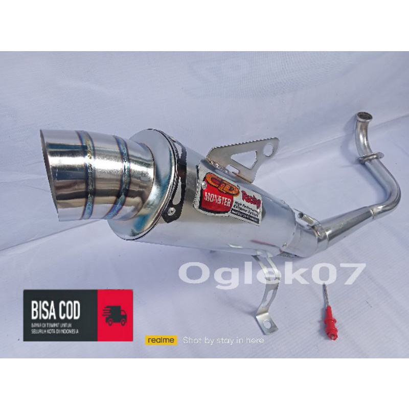 KNALPOT RACING CLD BEAT / GENIO / SCOOPY / KNALPOT BEAT RACING