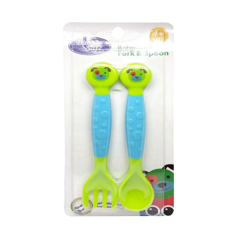 Baby Safe Animal Friends Spoon &amp; Fork