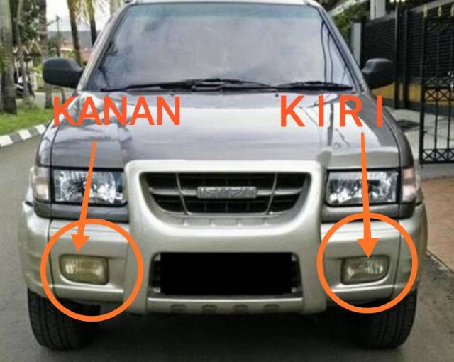 Lampu kabut foglamp panther kapsul new 2000 keatas kanan