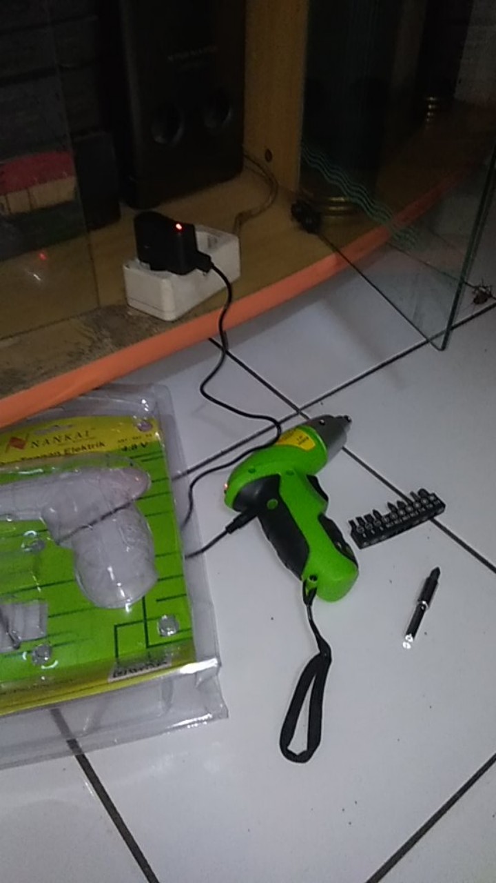 Mg Nankai Mesin Bor Obeng Baterai Cordless Screwdriver