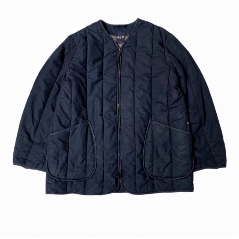 45 Rpm Studio Tokyo Japan Qualited Indigo Cardigan Jacket .