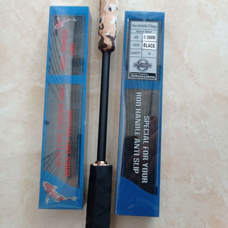 grip bakar / handle grip karet /pengaman gagang joran pancing