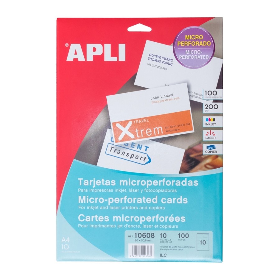 

Apli Label Stiker Putih Kartu Nama 100 Unit
