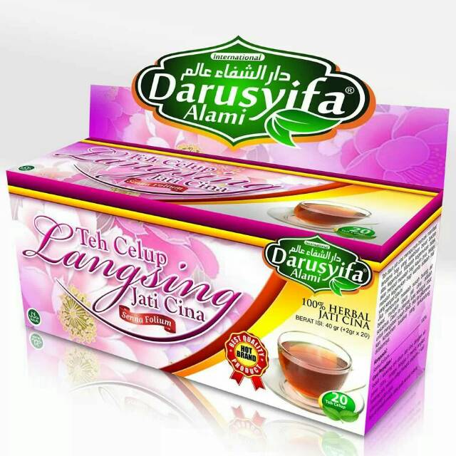 

TEH CELUP DAUN JATI CINA DARUSYIFA, TEH DAUN JATI CINA PELANGSING HERBAL