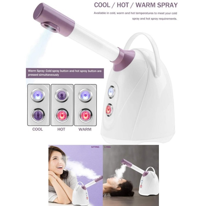 Steamer wajah uap vapozone ozone facial steamer face