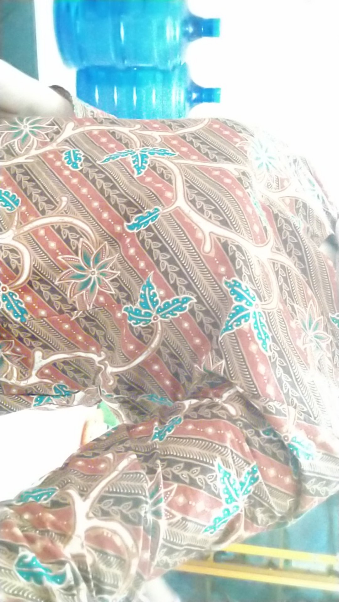 Benang Raja Atasan Batik Wanita Lengan Panjang Ukuran M L Xl