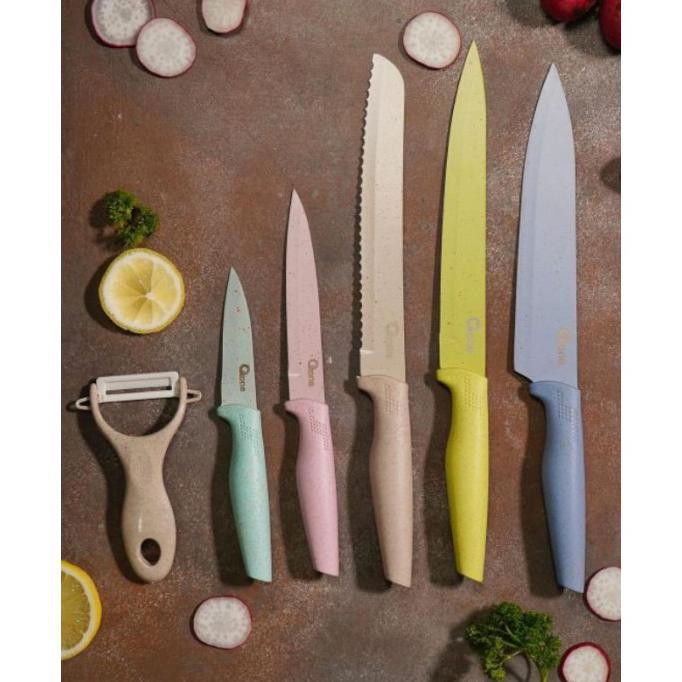Knife Oxone Color Ox-608N Oxone Set Pisau Marble Multi Terlaris