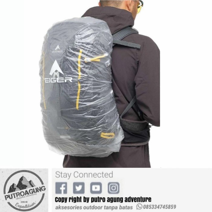 Rain Cover Bag Eiger Original 45-55L