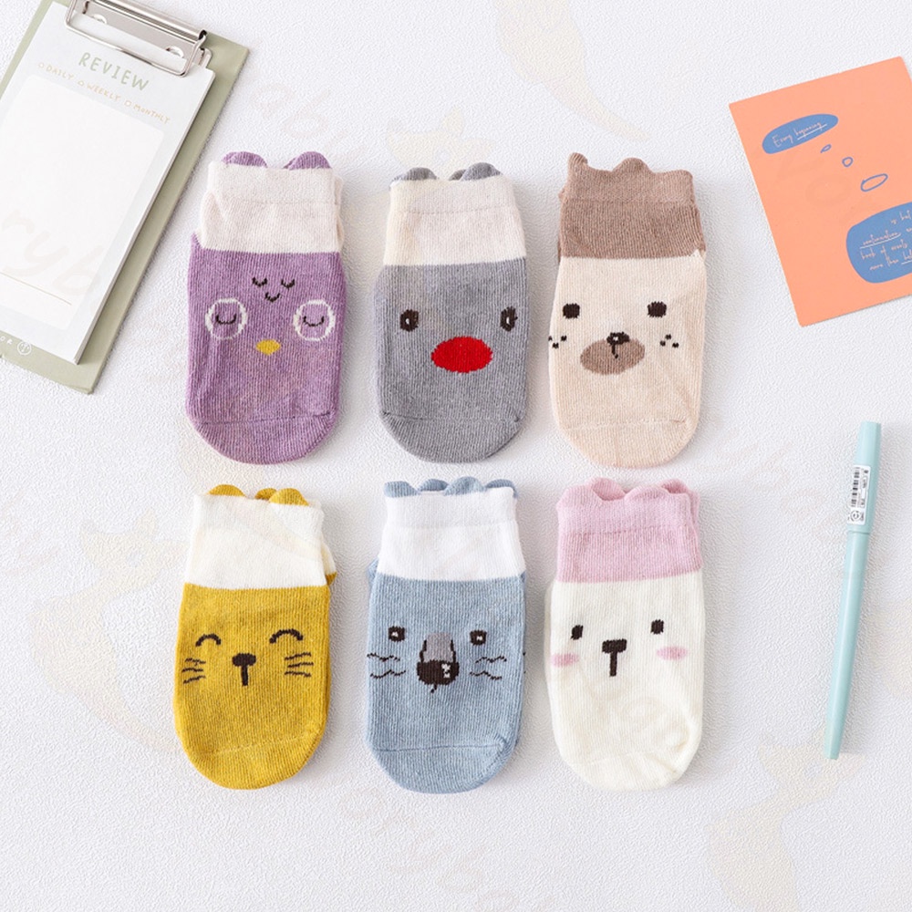 Ivorybaby Kaos kaki anak pendek/baby socks/kaos kaki bayi selutut degan motif lucu