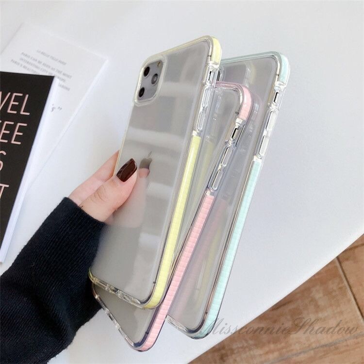 Soft Case Tpu Transparan Anti Jatuh Tahan Banting Untuk Iphone 11 Pro Max Xr Xs Max 6 6s 8 7 Plus Se 2020