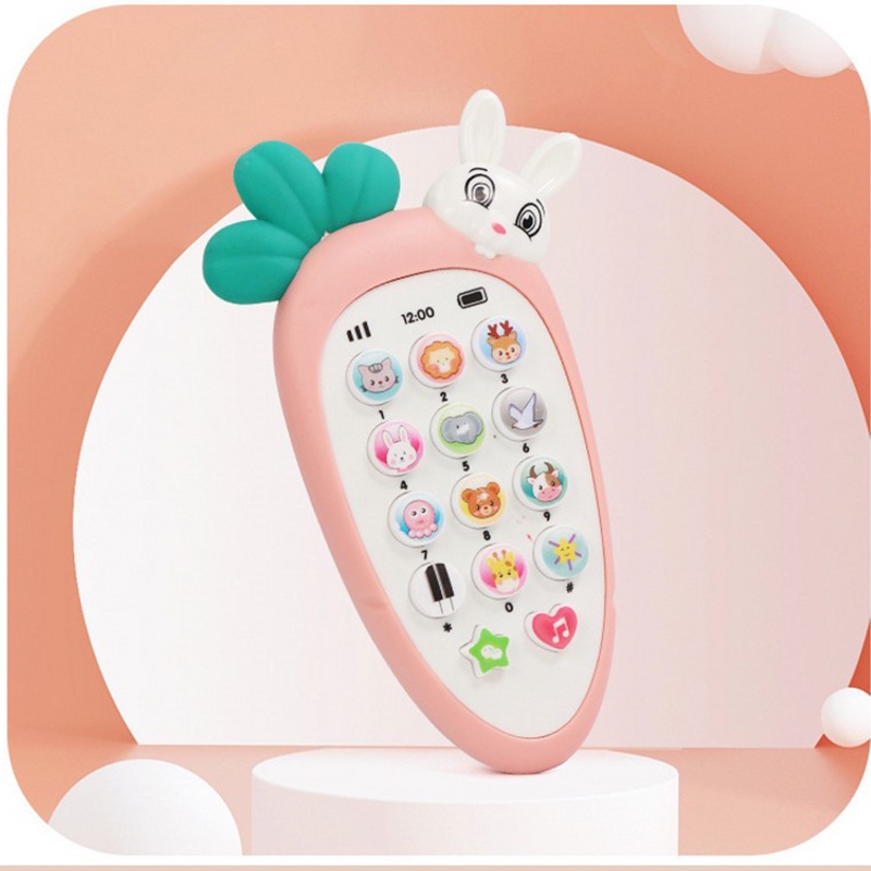 (Baby Toy) (Bilingual Phone Simulasi Dengan Musik Untuk Mainan Edukasi Anak