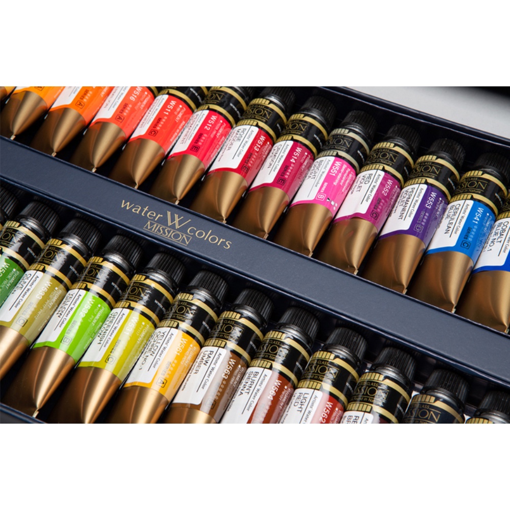 Mijello Mission Gold Water Color MWC 7018 7025 1524 MWCP 7036 MWCPN 7036 MWP 1517P 1524 1534P