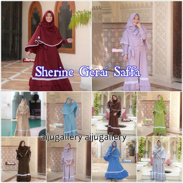 Gamis Sherine Gerai Saffa