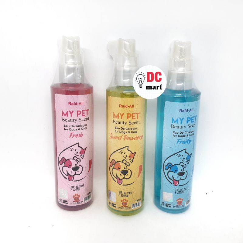 MY PET COLOGNE 130mL / Parfum Hewan Anjing Kucing