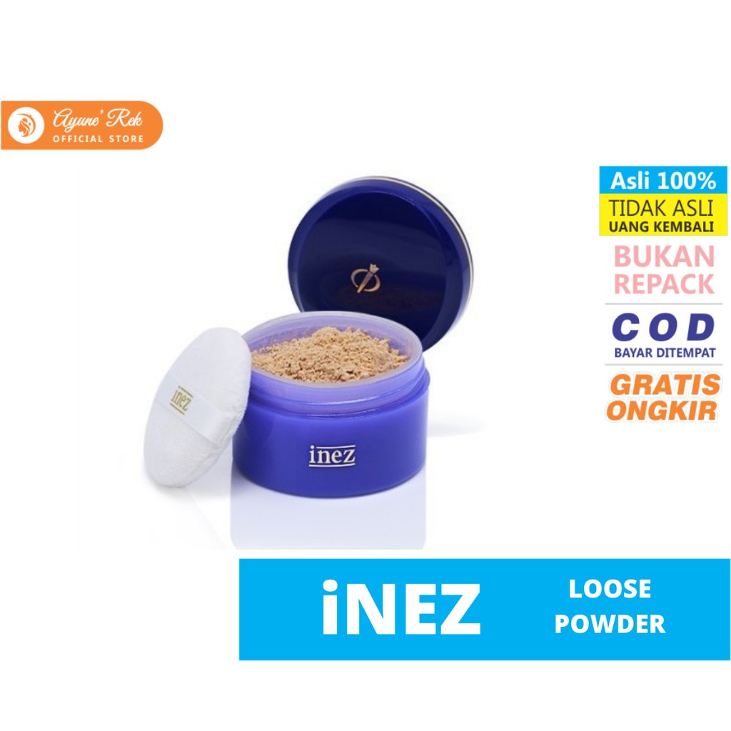 INEZ FACE POWDER / INEZ BEDAK TABUR / FACE POWDER / INEZ SATIN SMOOTH FACE POWDER / INEZ BEDAK TABUR