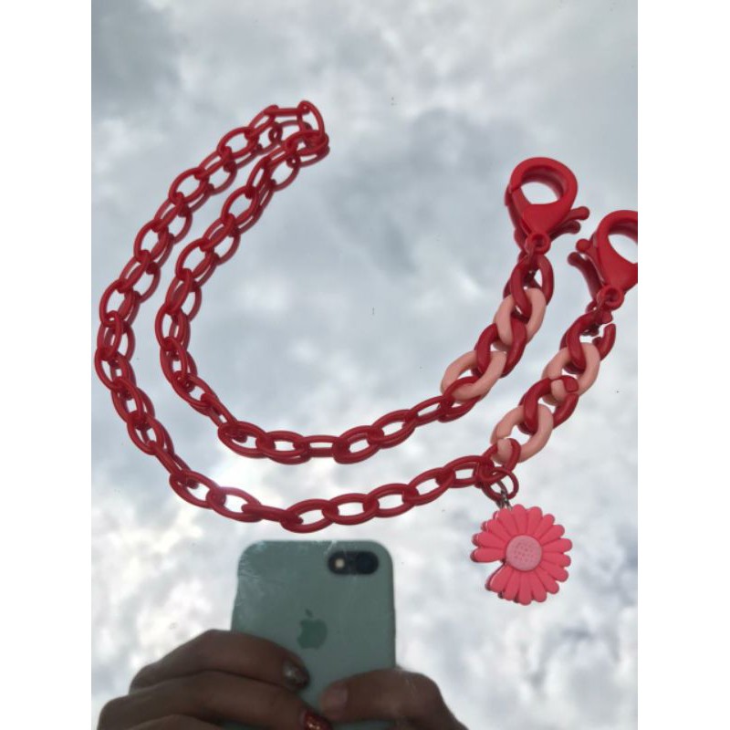 STRAP MASKER / KALUNG MASKER / RANTAI PLASTIK / RANTAI ACRYLIC