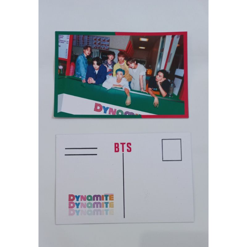 

POSTCARD BTS DYNAMITE