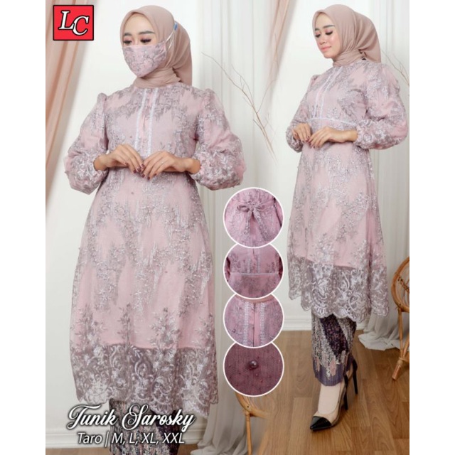 KEBAYA ORIGINAL // KEBAYA MODERN // TUNIK BUSUI SOROSKI // By Lefi Choto