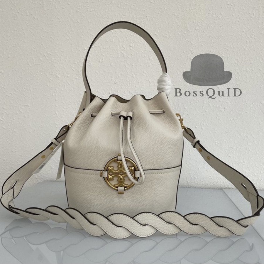 Tory Burch Miller Bucket Bag New Ivory