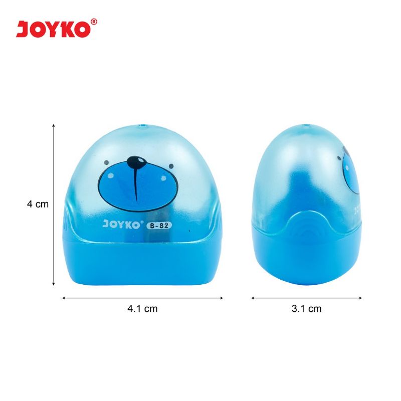 Sharpener Rautan Serutan Joyko B-82  24pcs Grosir