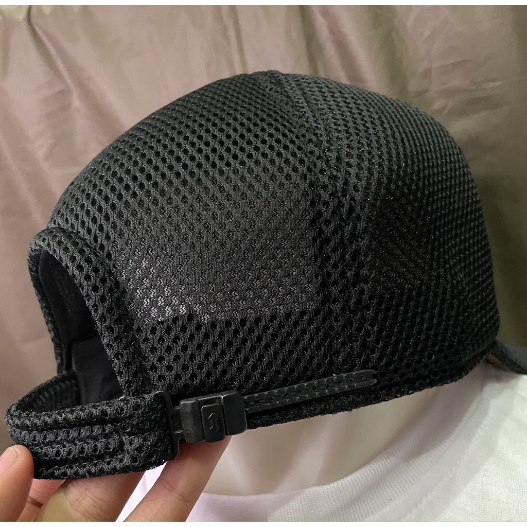 Topi Jaring Komando - Topi Komando - Topi Jaring - Topi Hitam Silver