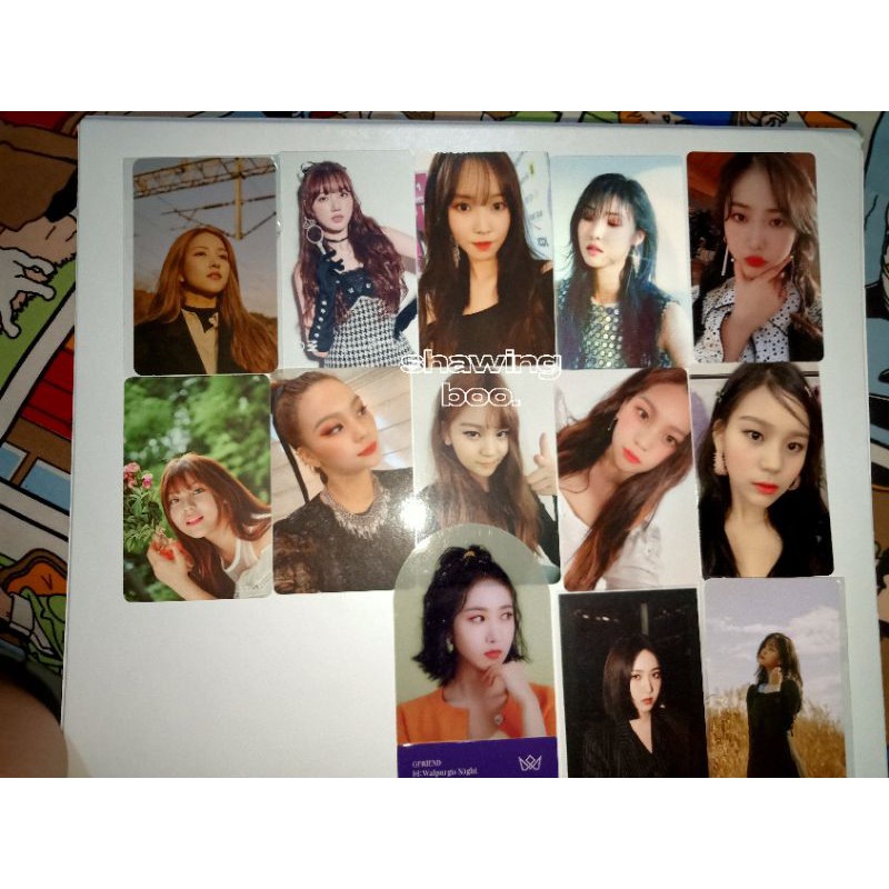 PHOTOCARD GFRIEND TFU LE SOTS DLL