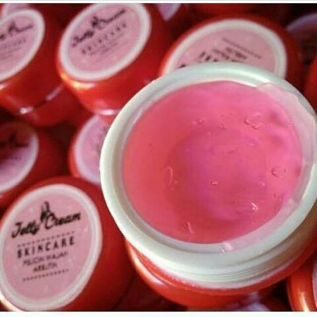 Cream jelly pink arbutin glowing