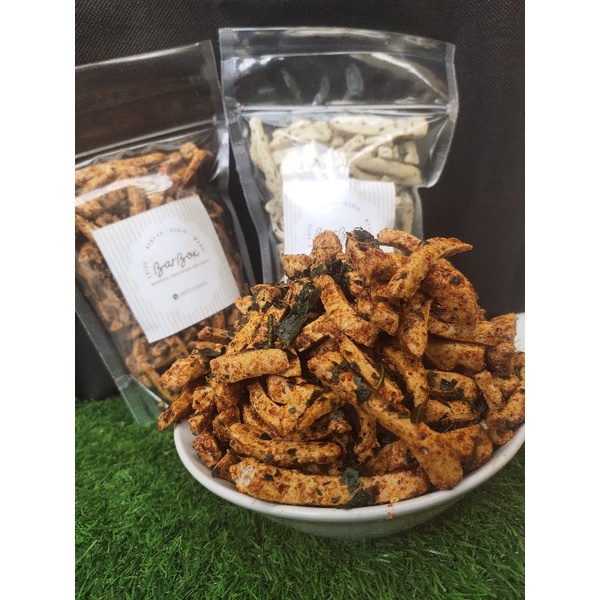 

Basreng kriuk ngepros daun jeruk pedas