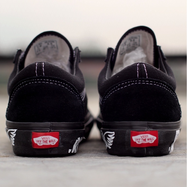 SEPATU OLD SKOOL RIPPER ALL BLACK