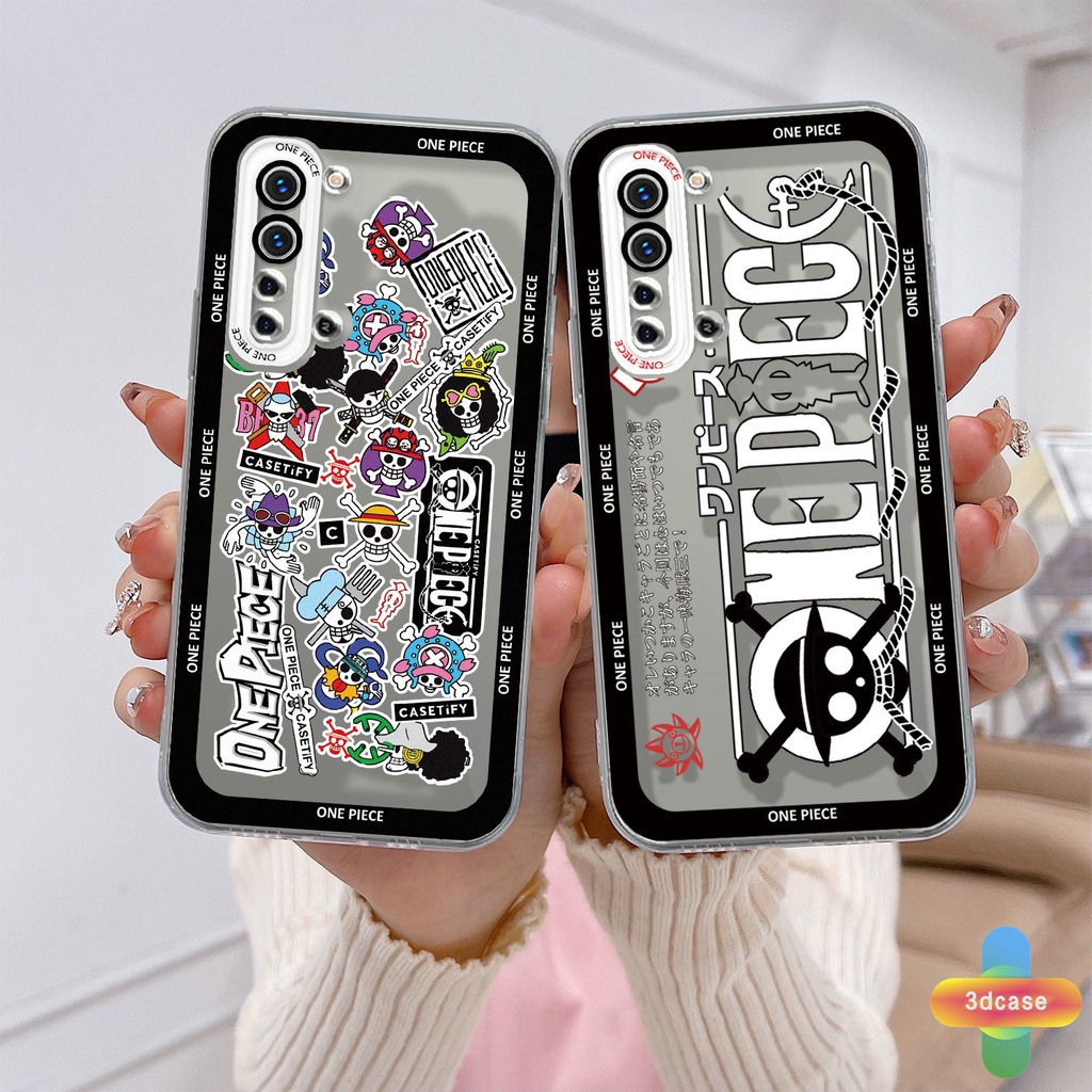 Case HP Realme C11 2021 C21Y C31 C35 C15 C21 C25 C20 C3 C12 C2 C25S 5S 5 5S 5i C17 7i C1 C25Y C2 C3i 6i C20A realme Narzo 20 10 10A 20A 30A A7 A5S A15 A16 Y12 Y20 Y15S A03 Cartoon One Piece Transparent Case