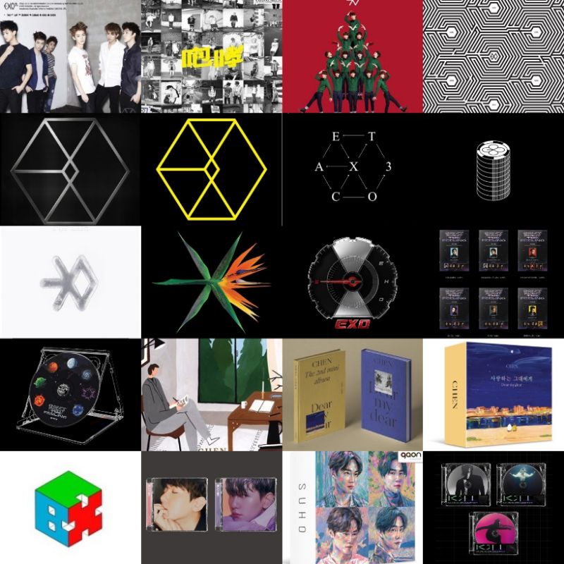 [PRE-ORDER] Album Sealed EXO CBX Chen Baekhyun Suho Kai Mama XOXO Growl Hug MID Overdose Exodus Call