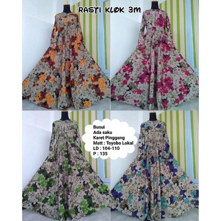 PROMO Gamis katun jepang 100% ori langsung dari