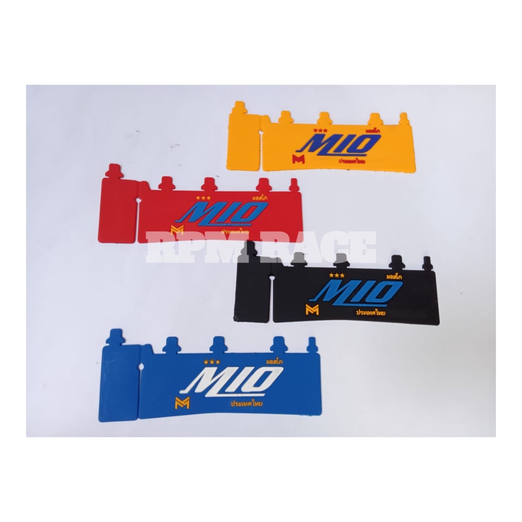 MudFlap Mio Karet Penahan Lumpur Karet Variasi Warna Motor Mio Mud Flap Thailand Berkualitas